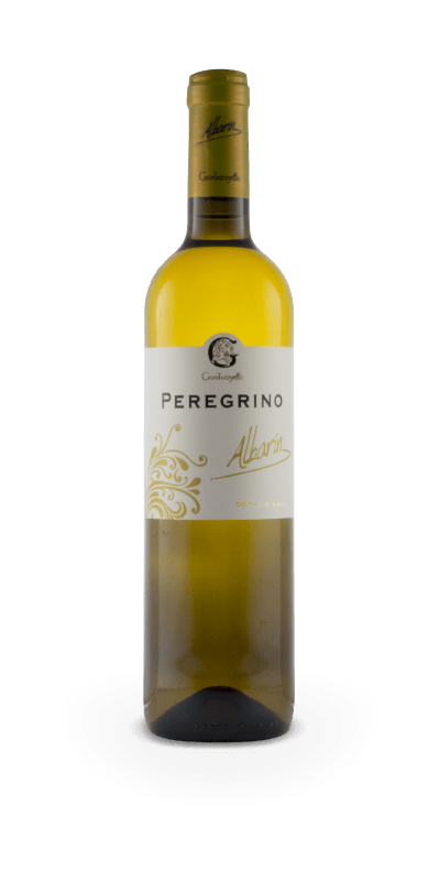 vino botella peregrino blanco albarin