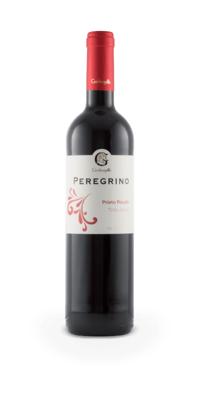 vino botella peregrino tinto joven