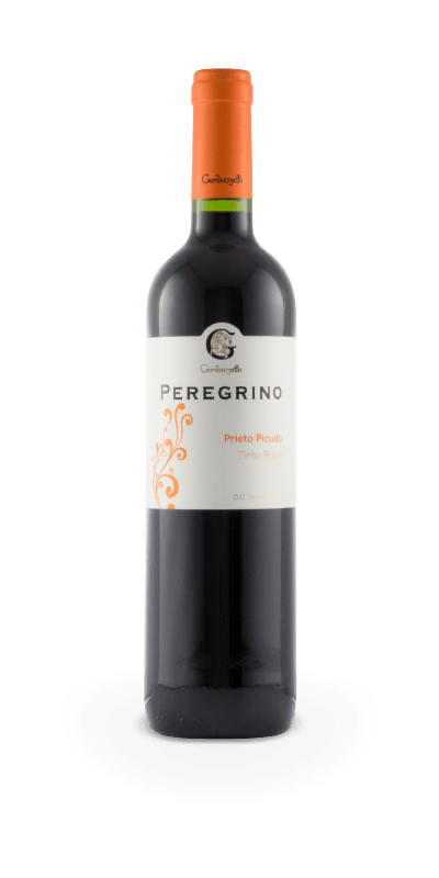 vino botella peregrino tinto roble